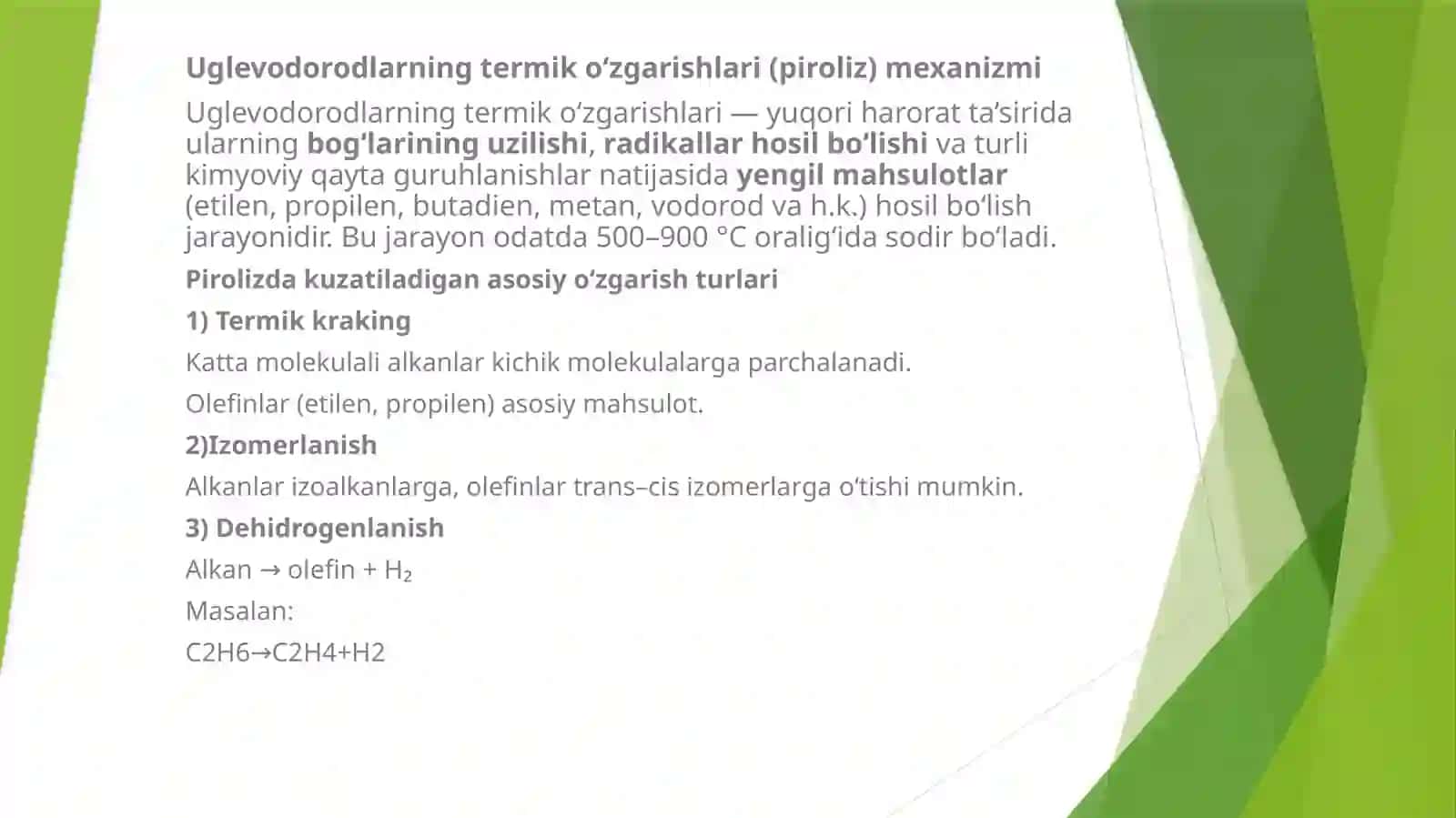 TA’LIM YO’NALISHI NEFT VA GAZ KIMYOSI 2