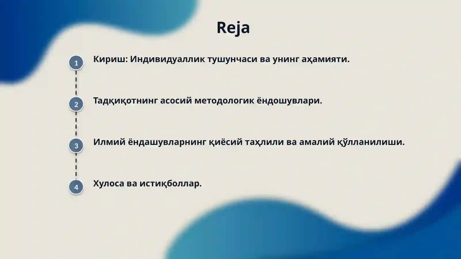 Индивидуалликни тадкик этишда метадалогия ёндошувлар хилма хиллиги 2