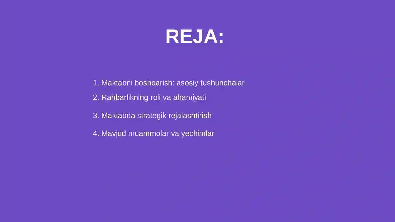 Maktabni boshqarish va unga rahbarlik qilish 2