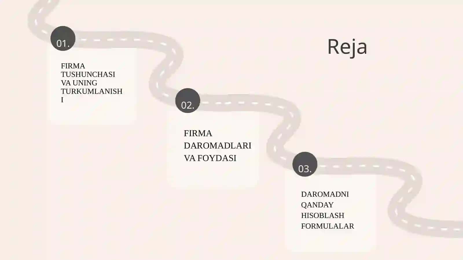 Firma daromadlari va foydasi ularni hisoblash 2
