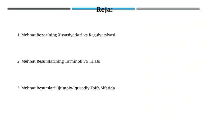 Mehnat Resurslari: Ijtimoiy-Iqtisodiy Toifa Sifatida 2