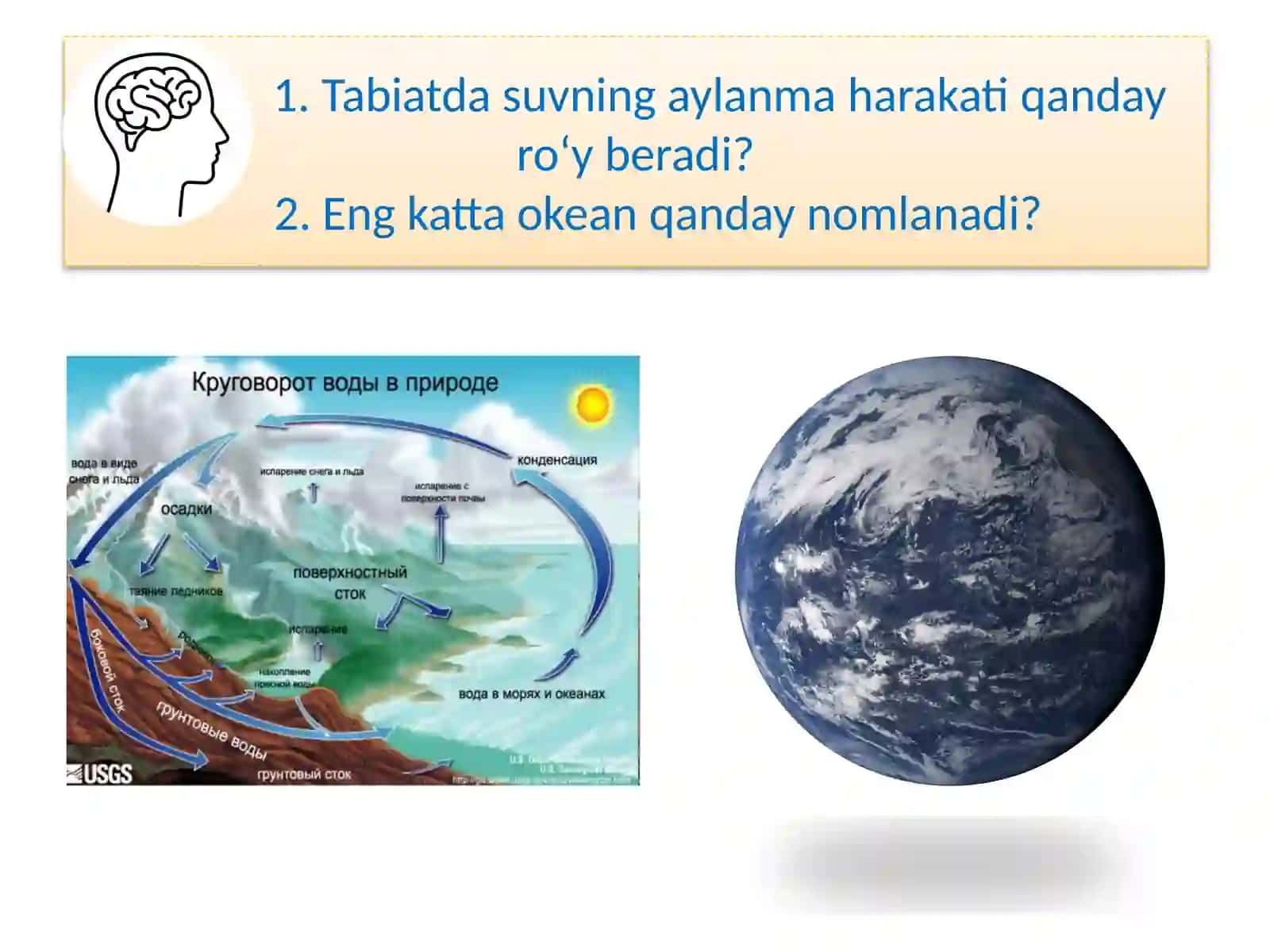 GIDROSFERA VA UNING QISMLARI 2