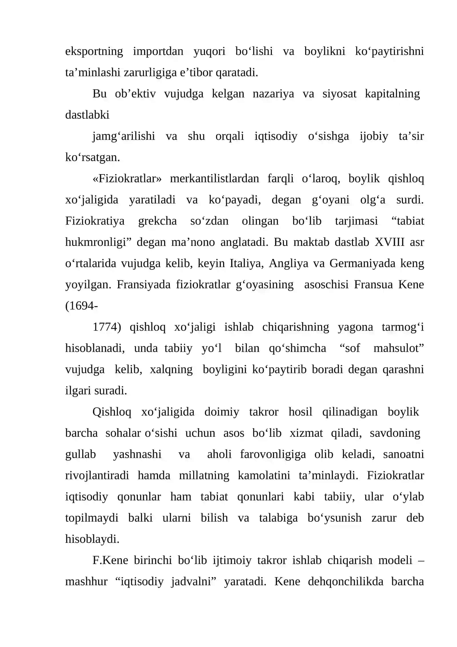 Iqtisodiyot nazariyasi faniga kirish 2
