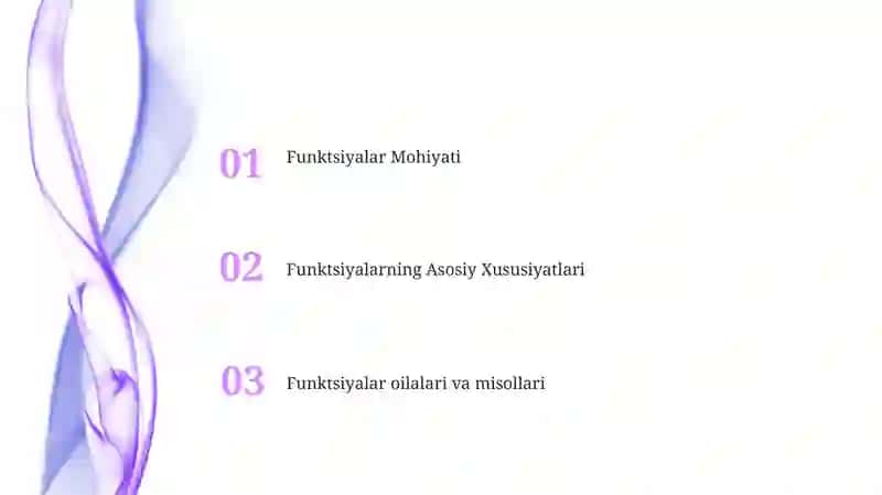 Funktsiyalar Mohiyati 2