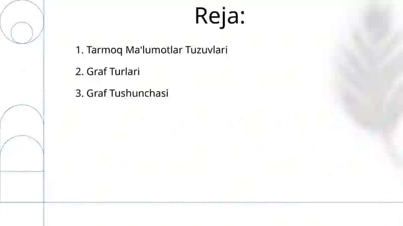 Graf Tushunchasi va uning ko‘rinishlari 2