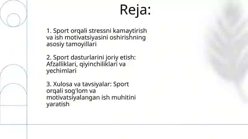 Sport orqali stressni kamaytirish va ishdagi motivatsiyani oshirish 2