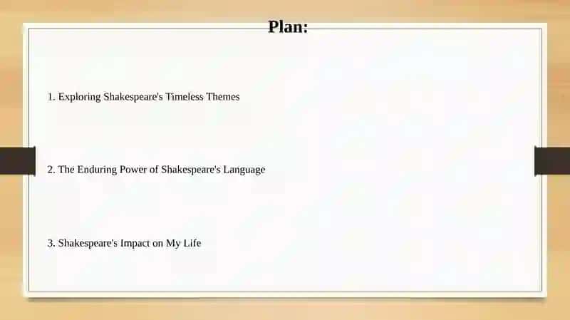 Shakespeare's Impact on My Life 2