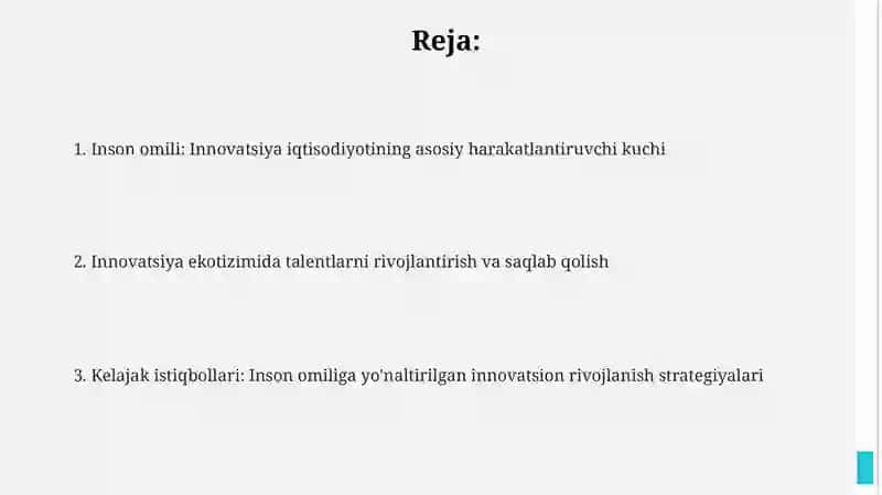 Inson omili: Innovatsiya ekotizimining asosi 2