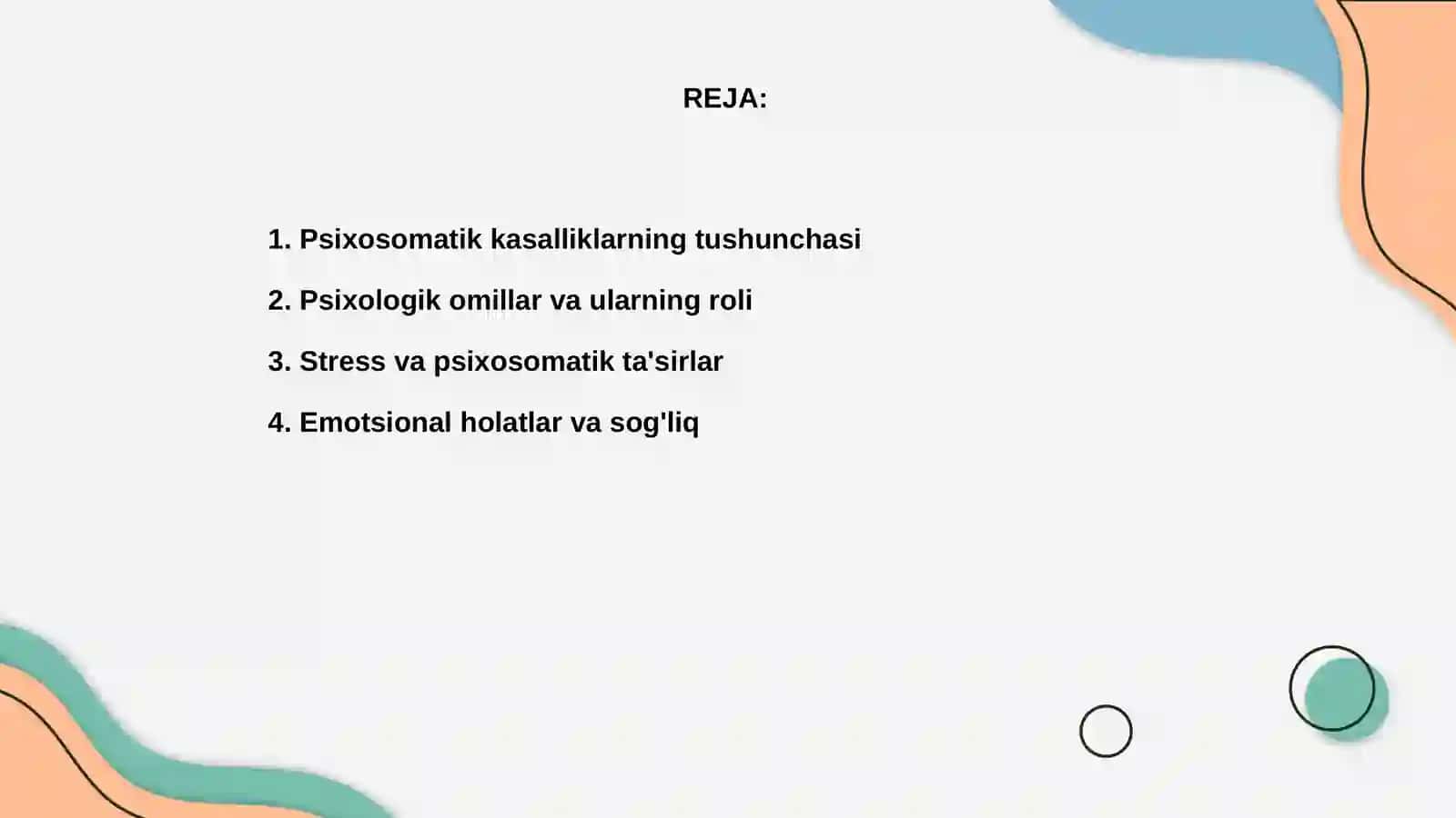 Psixosomatik kasalliklarning, psixologik jihatlari 2
