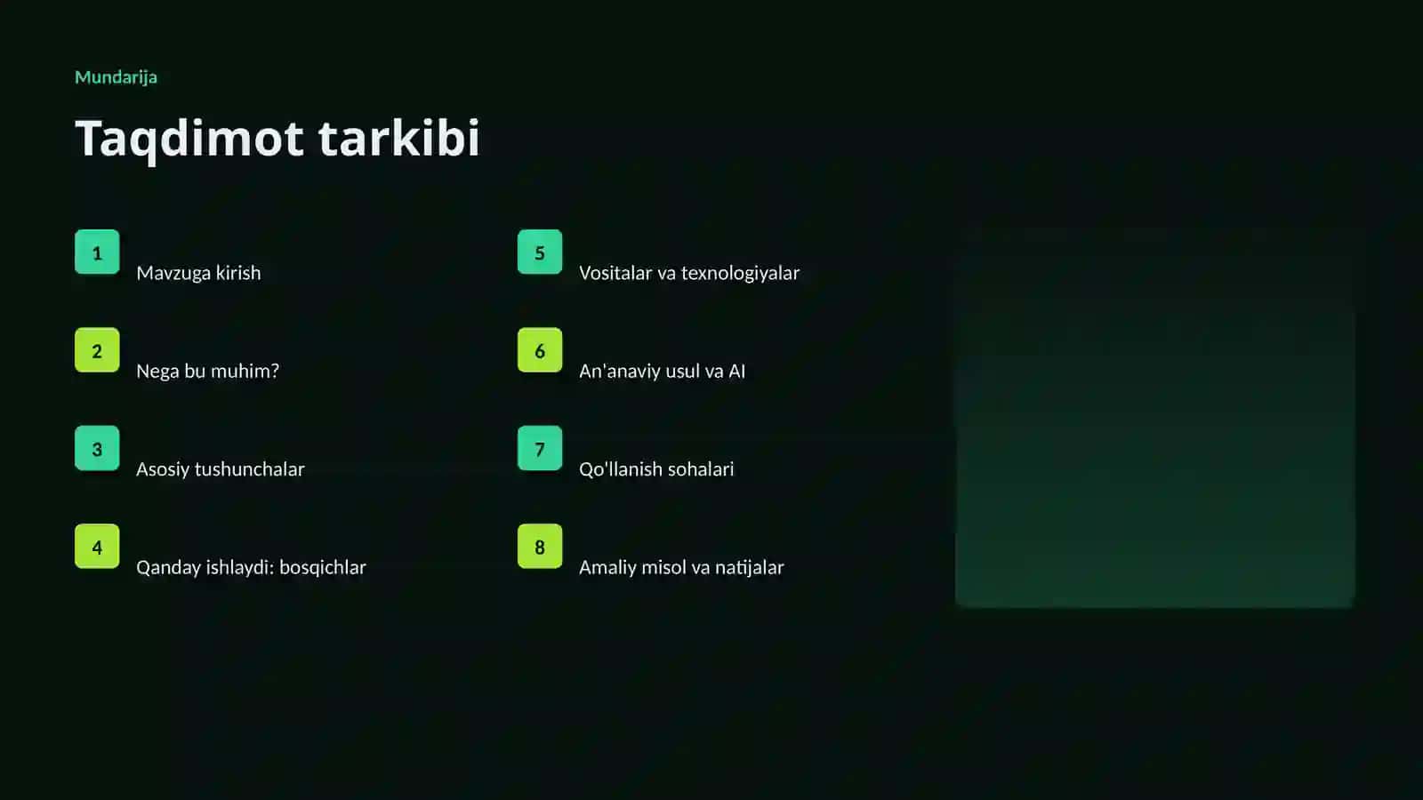 Premium taqdimot 2