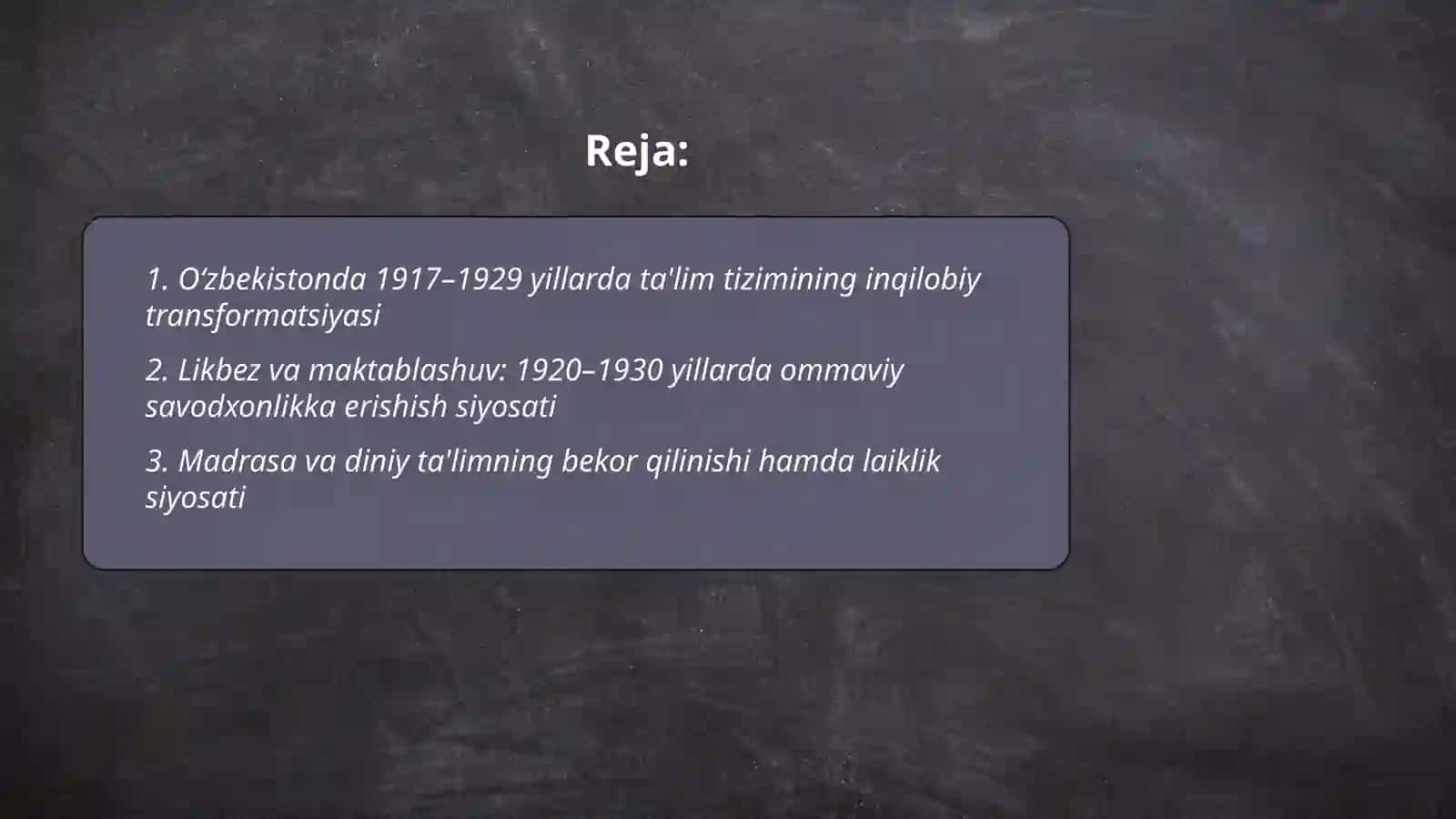 Ózbekistonda 1917-1990 yillarda talim tizimi va pedagogika 2