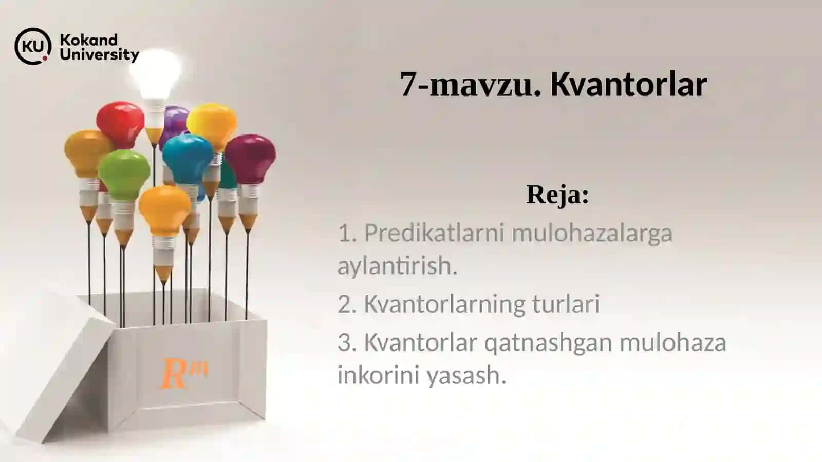 Boshlang‘ich matematika kursi nazariyasi 2
