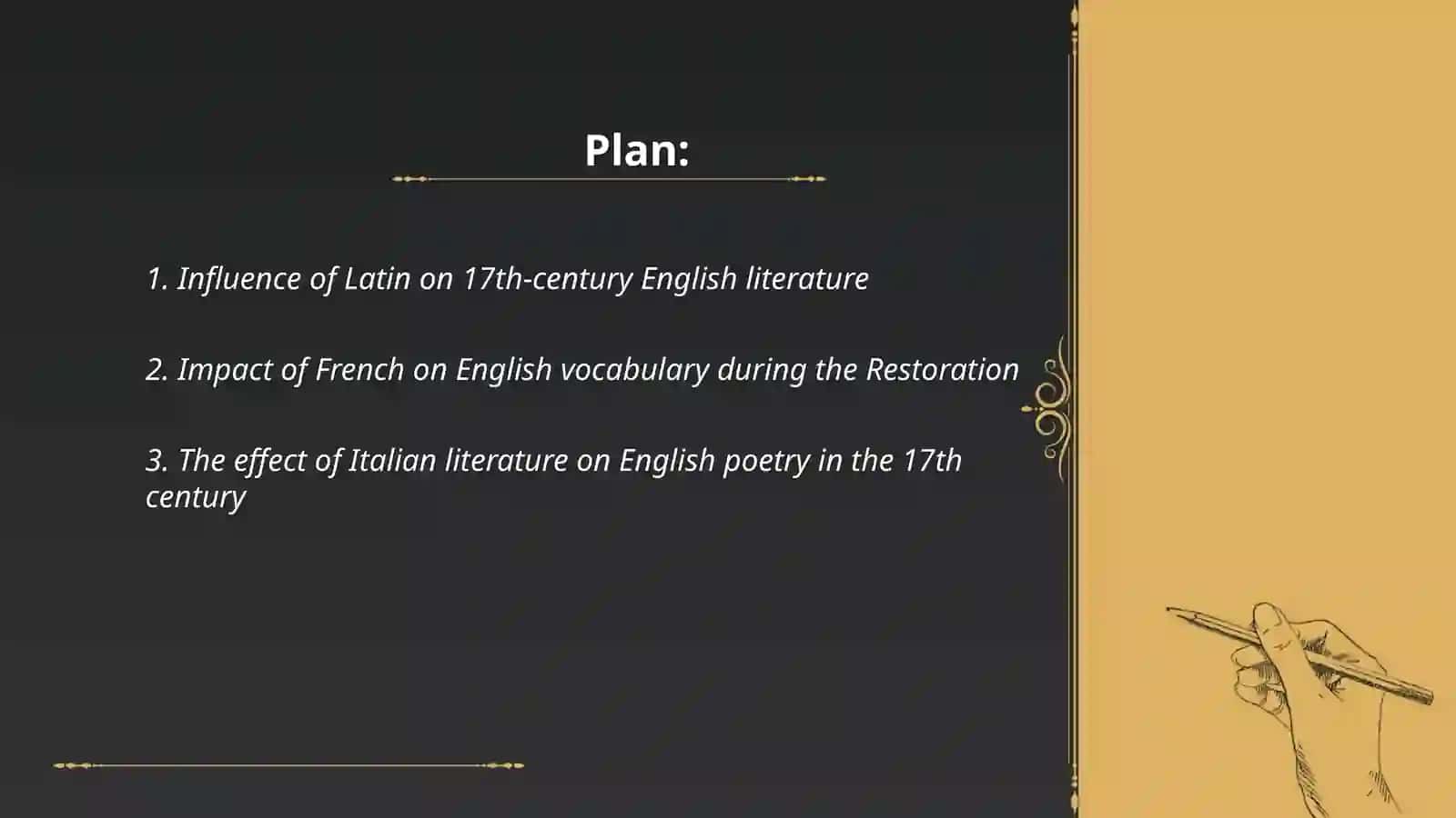 Foreign influences on English in the 17th 18 th and 19 th centuries 2