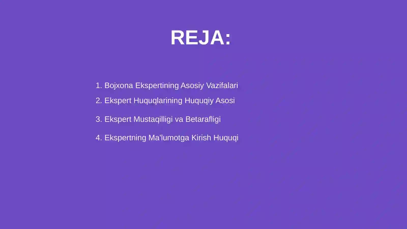 Bojxona ekspertining huquqlari 2