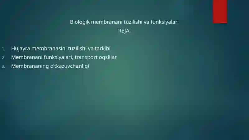 "BOTANIKA VA O’SIMLIK FIZIOLOGIYASI FANIDAN" 2
