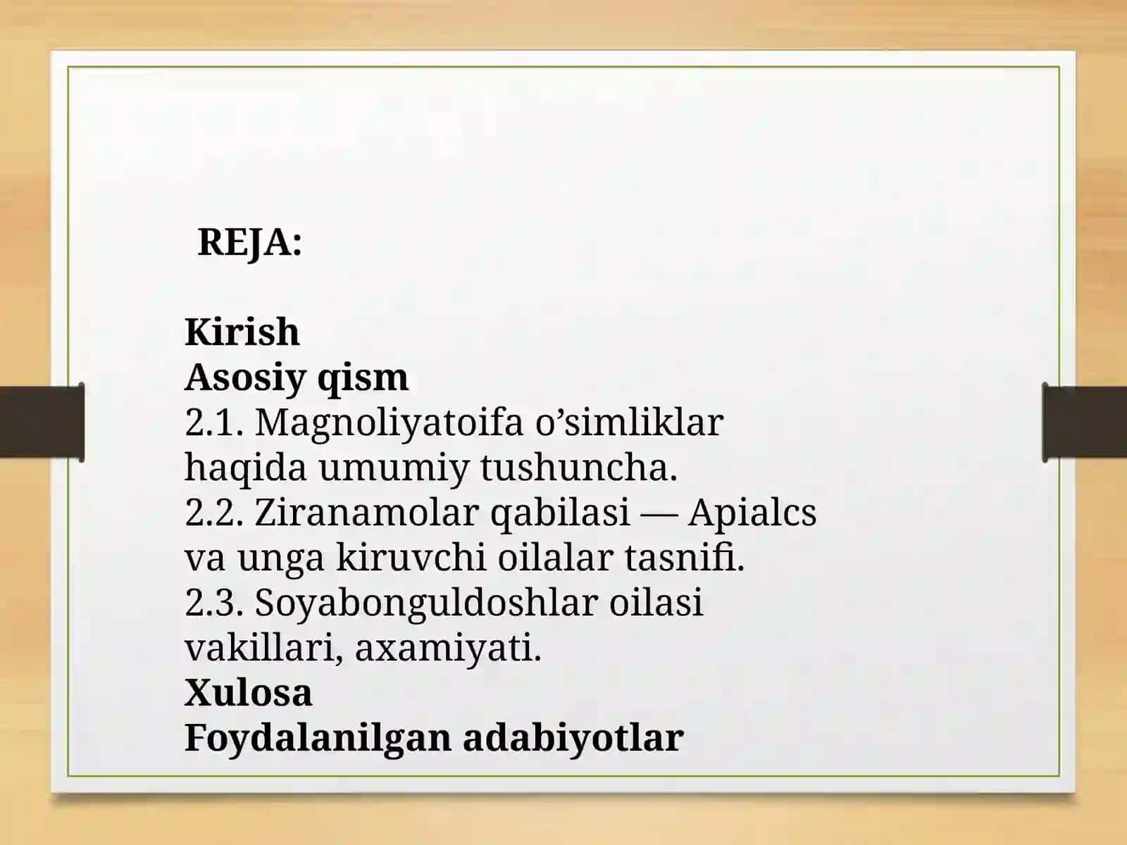 Soyabongullilar qabilasi 2