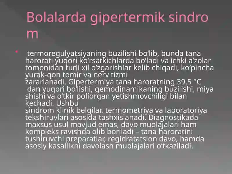 Gipertermiya.TalvasasindromiMiyashishi 2