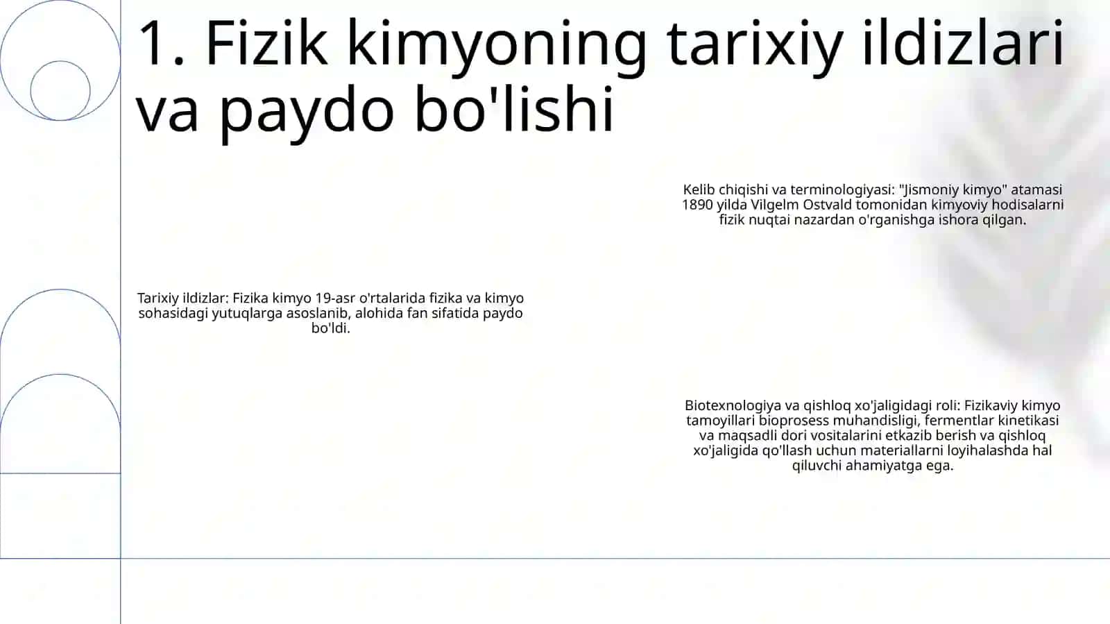 Fizik Kimyoning Vujudga Kelishi Va Rivojlanishi 2