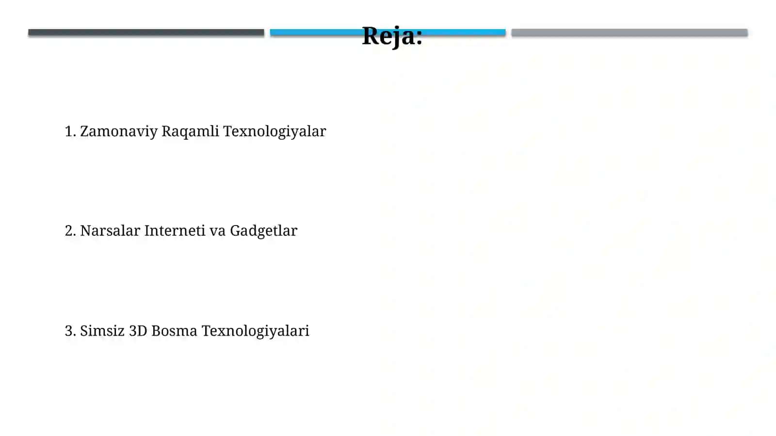 Zamonaviy Raqamli Texnologiyalar 2