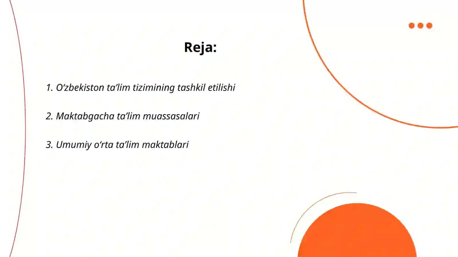 Oʻzbekiston Respublikasi taʼlim tizimi 2