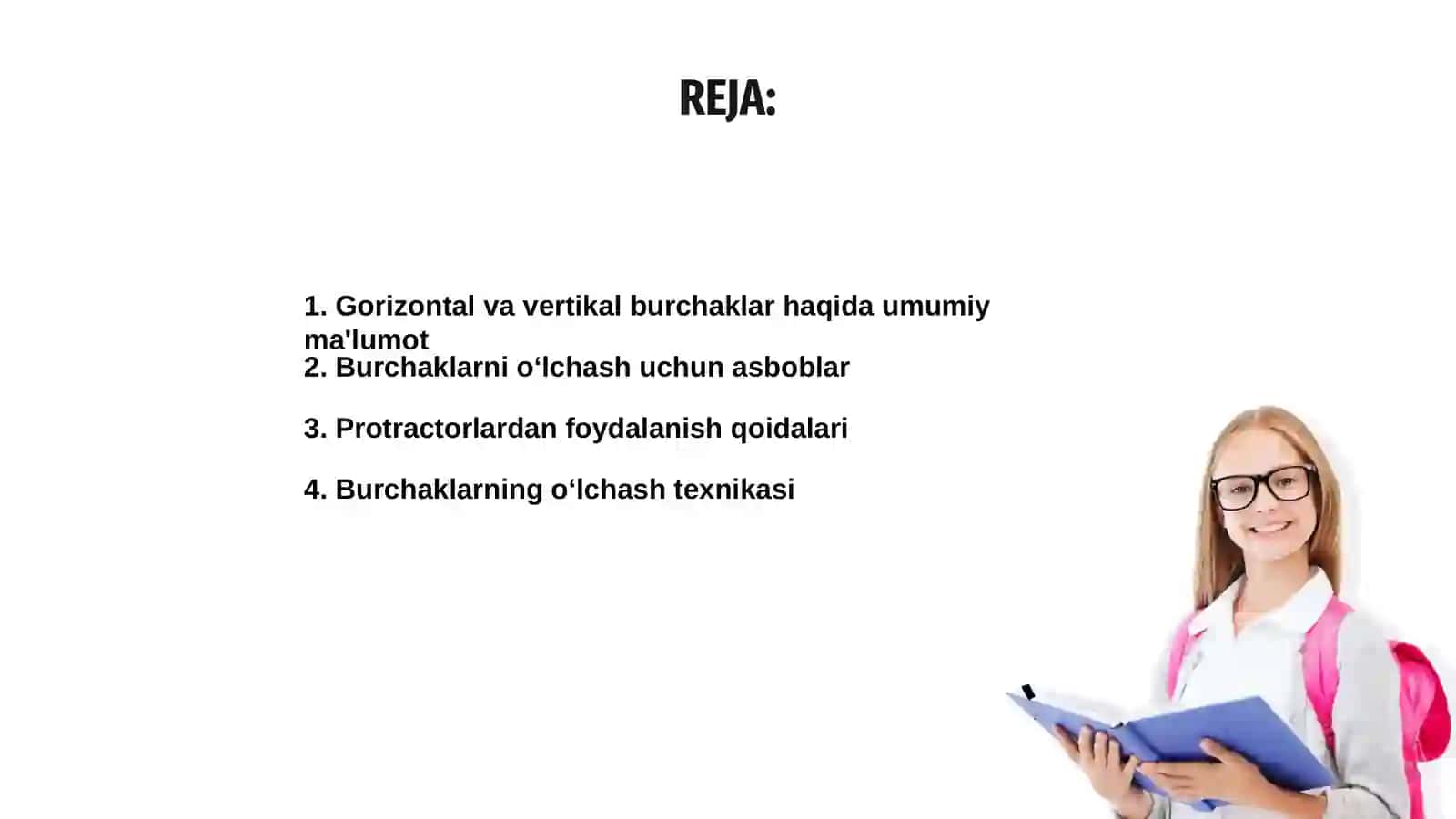 Gorizontal va vertikal burchaklarni oʻlchash 2
