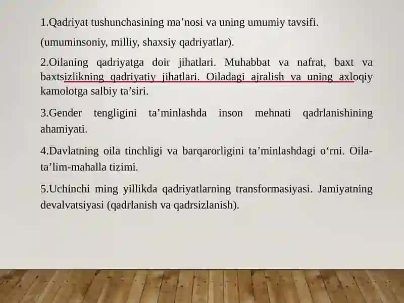 Qadriyatlar Falsafasi (Aksiologiia) 2