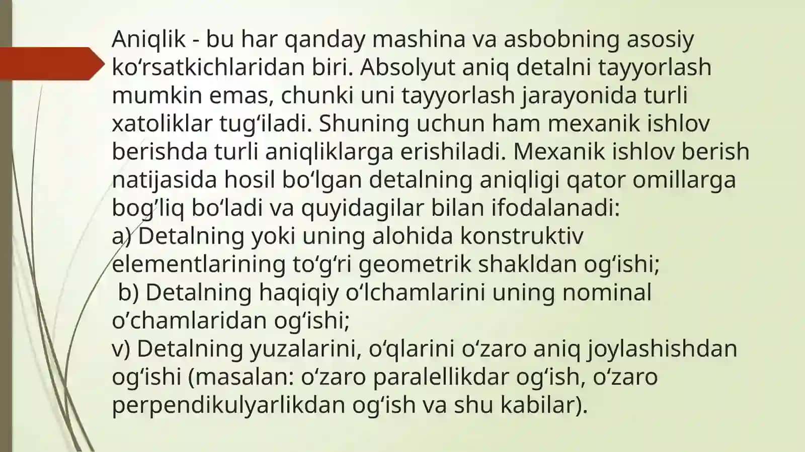 Guruh detallarini qilish tinglash 2