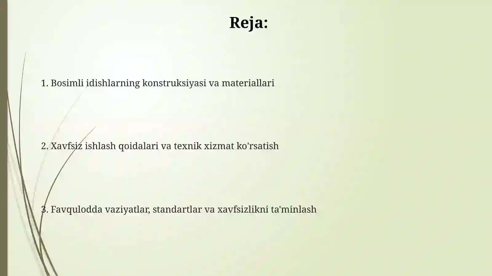 Bosimostida ishlaydigan idishlarning tuzilishi va xavfsiz ishlash qoidalari 2