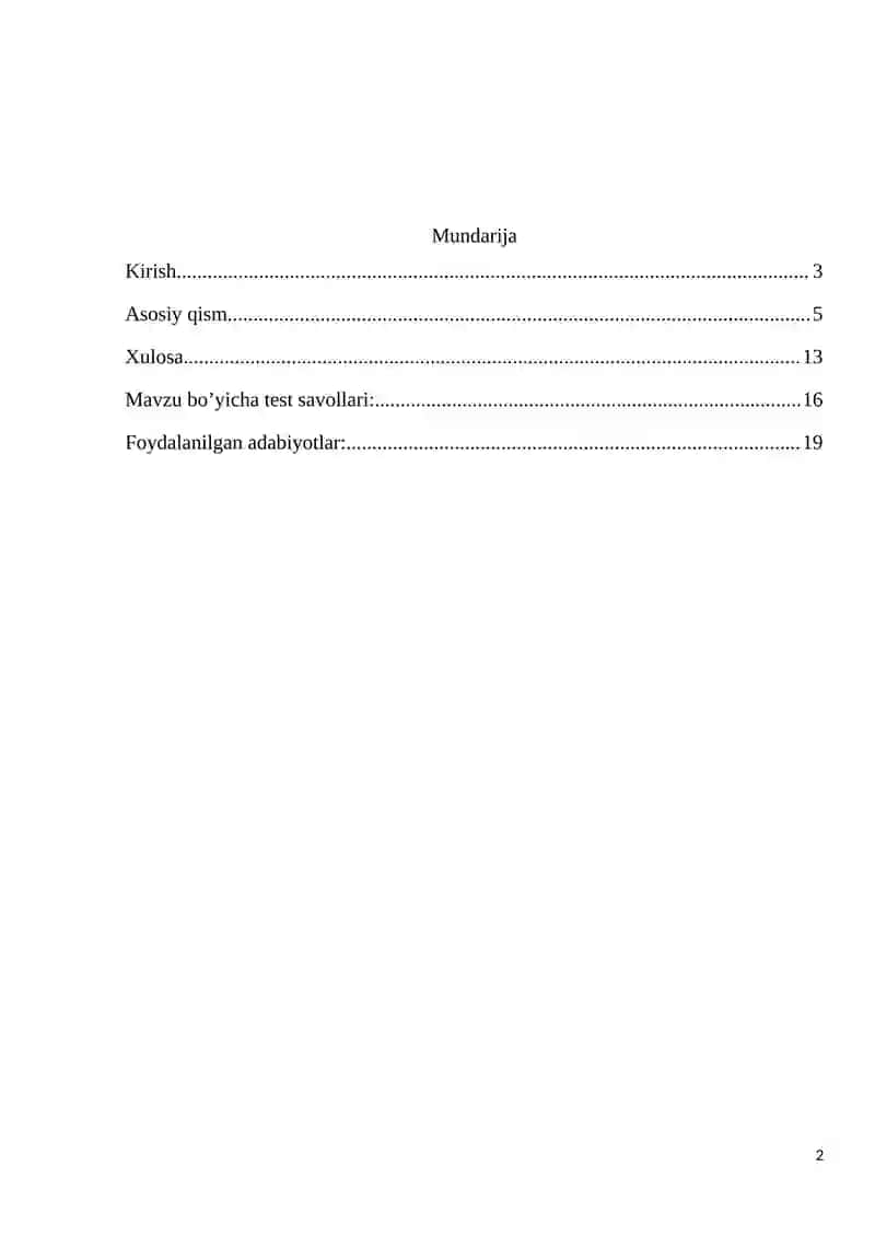 "Tibbiyotda axborot texnologiyalari" 2
