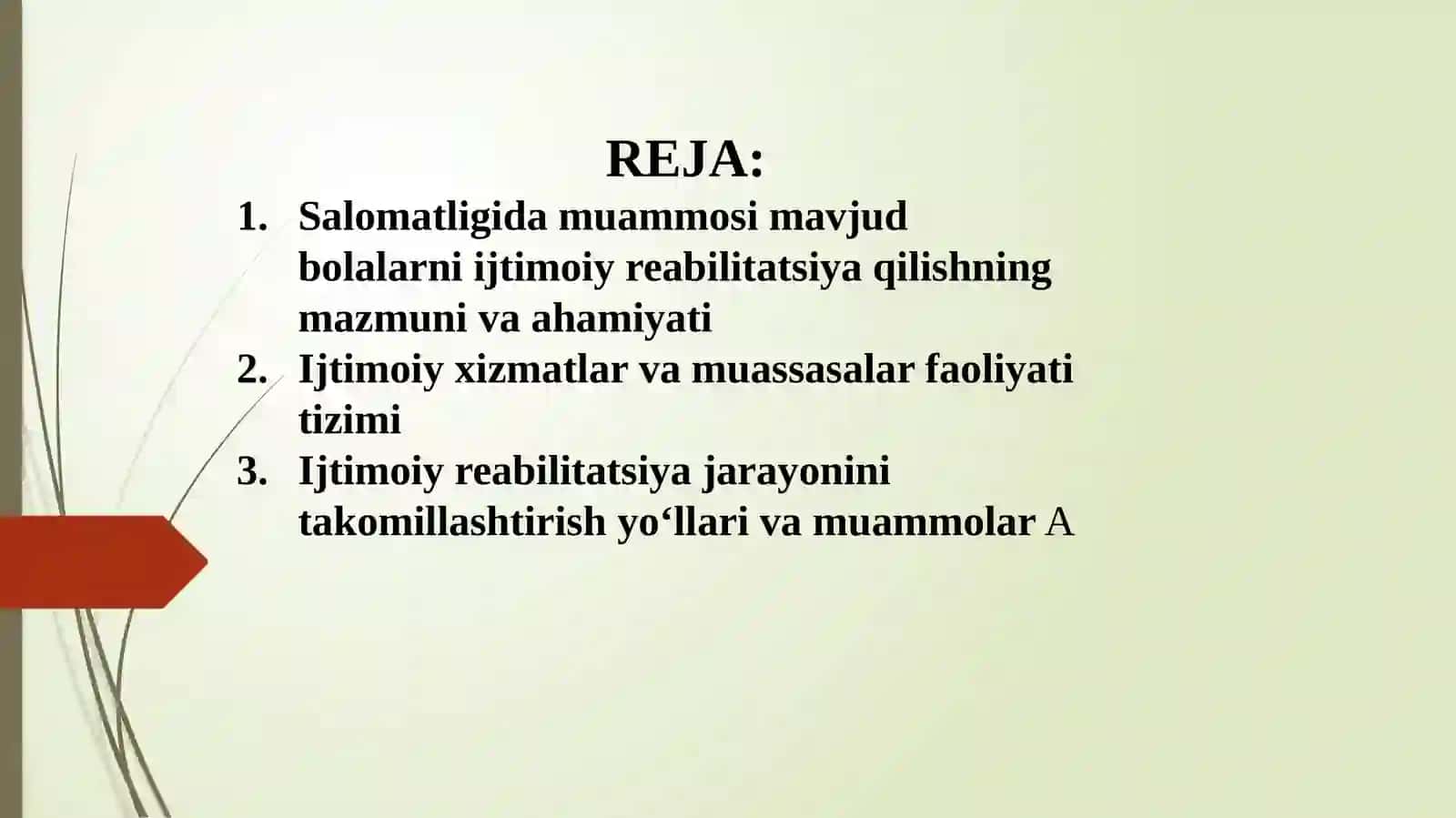 Salomatligida muammosi mavjud bolalarni ijtimoiy reabilitatsiya qilish tizimi va amaliy mexanizmlari 2
