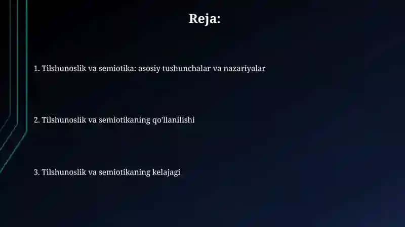 Tilshunoslik va Semiotika: Ta'riflar va Asosiy Tushunchalar 2