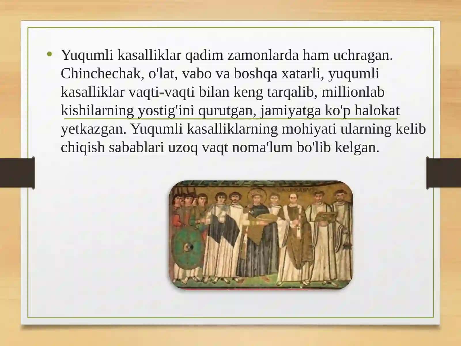 O’lat, vabo sarg’ayma isitma kabi siyrak uchraydigan kasalliklarni keltirib chiqargan alohida xavfli infeksiyalar haqida 2