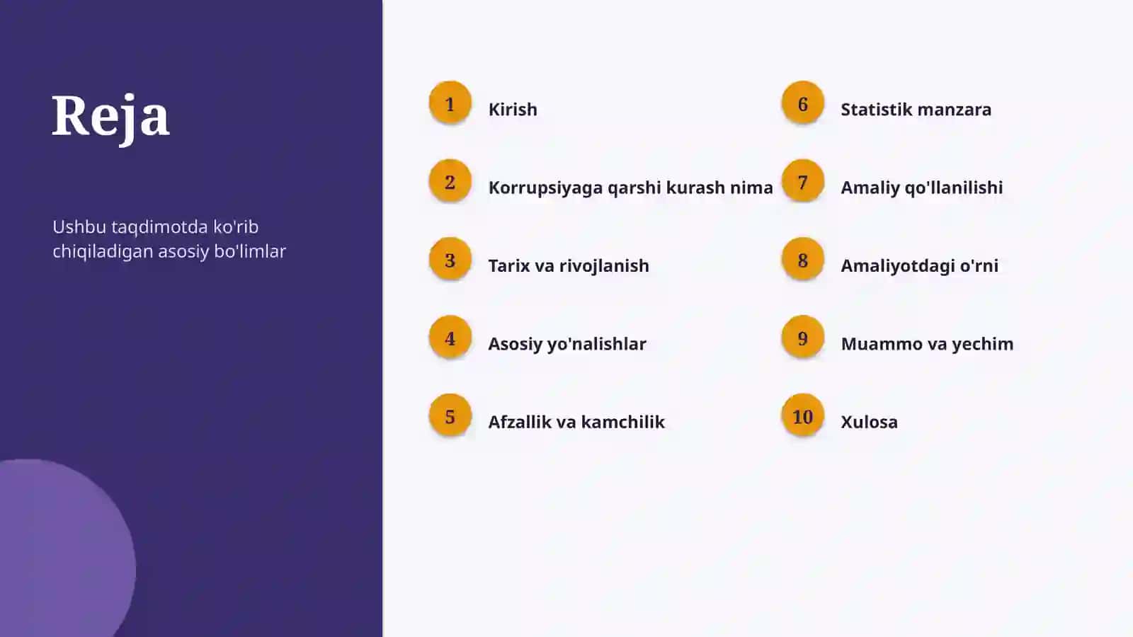 Korrupsiyaga qarshi kurash 2
