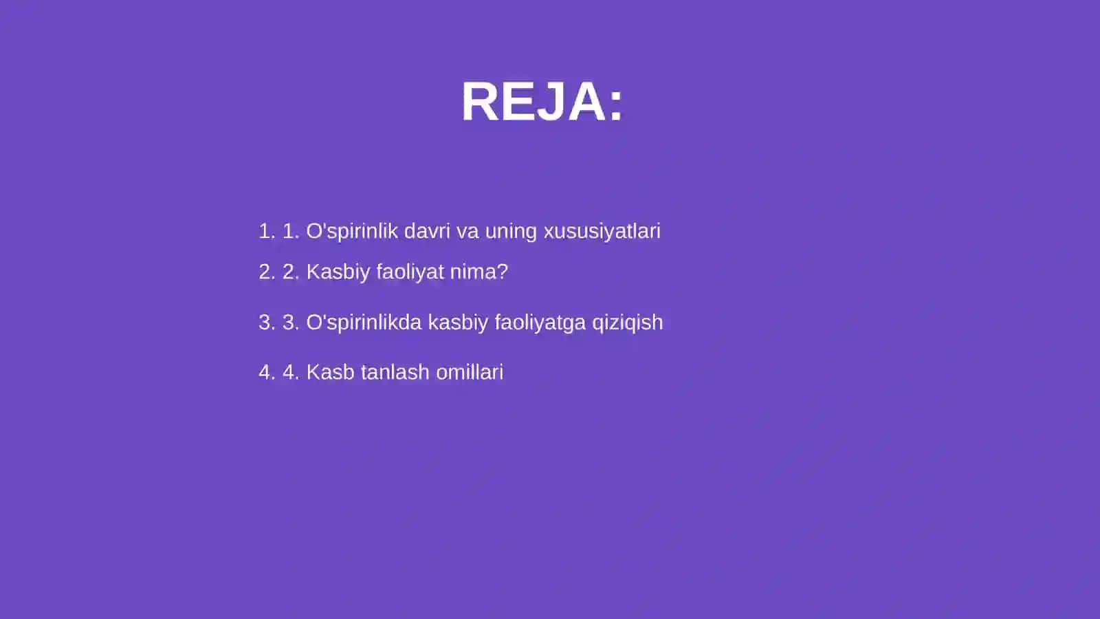 O'spirinlikda kasbiy faoliyatga qiziqish 2