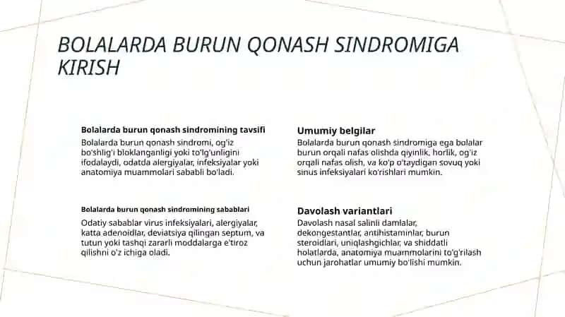 Bolalarda burun qonash sindromi 2