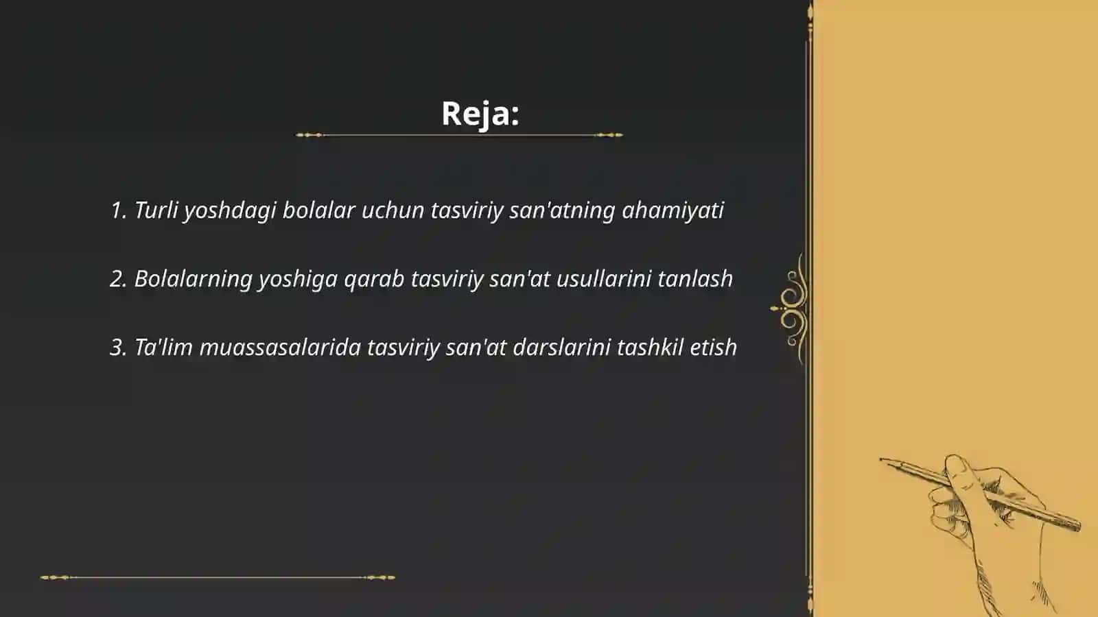 Turli yoshdagi bolalar guruhida tasviriy faoliyatni tashkil qilish 2