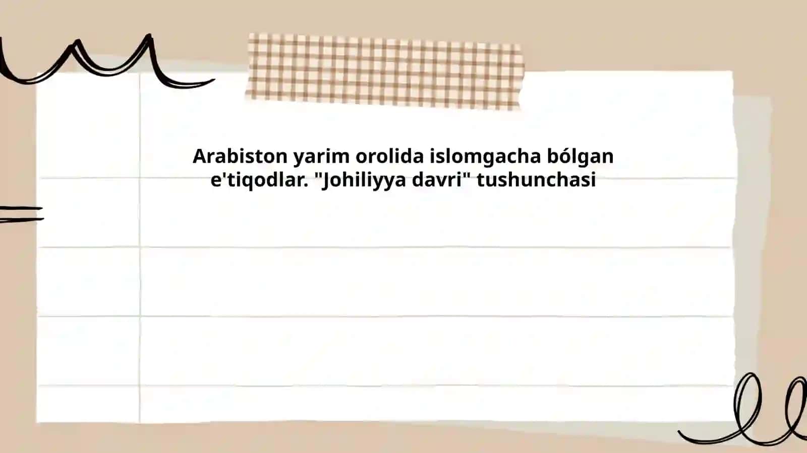Johiliyya davri 2