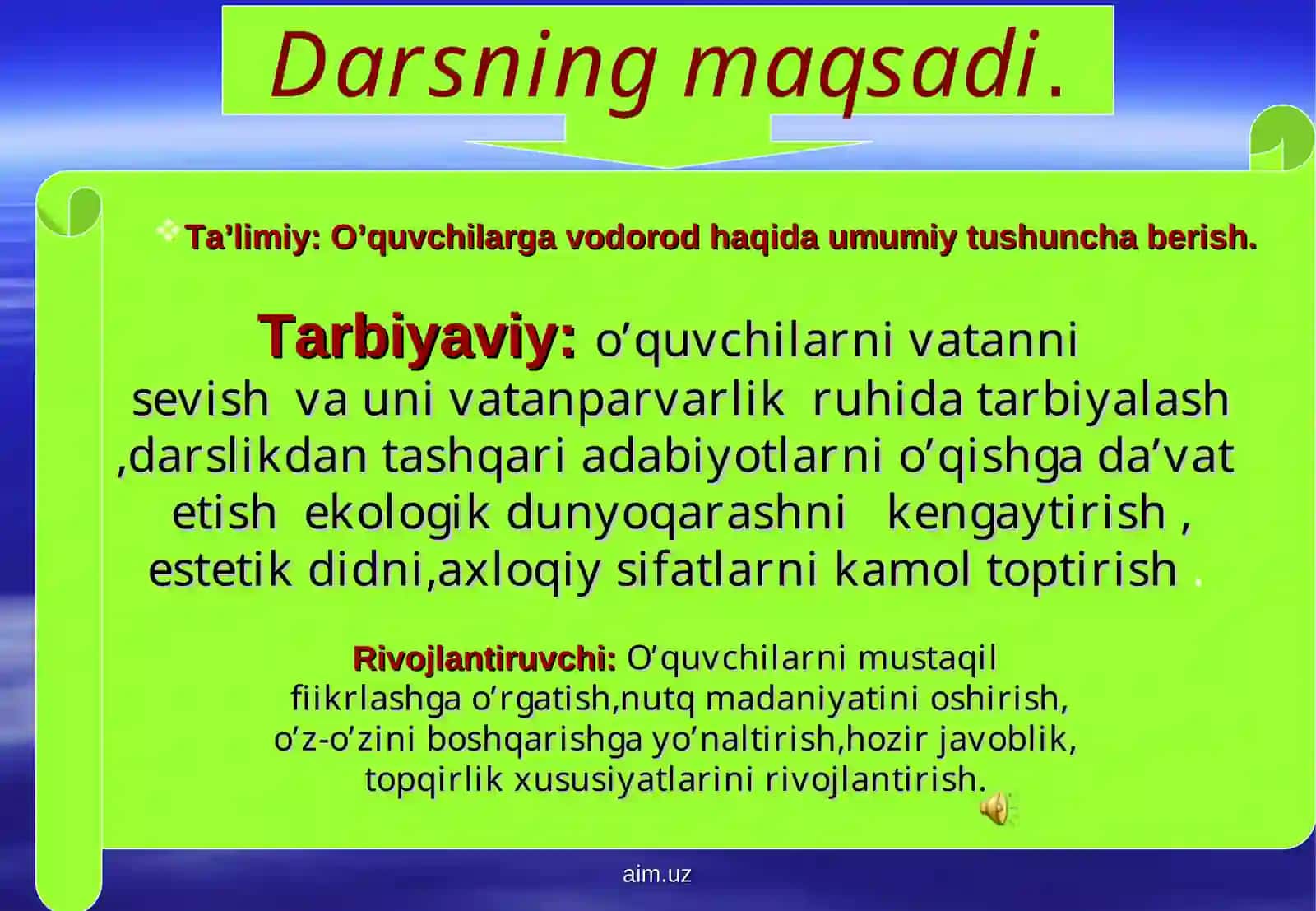 Vodorod oddiy modda uning formulasi va molariyar massasi Vodorodning fizik va kimyoviy xossasi VODOROD - SOF EKOLOGIK YONILG'I ISHLATILISHI. 2