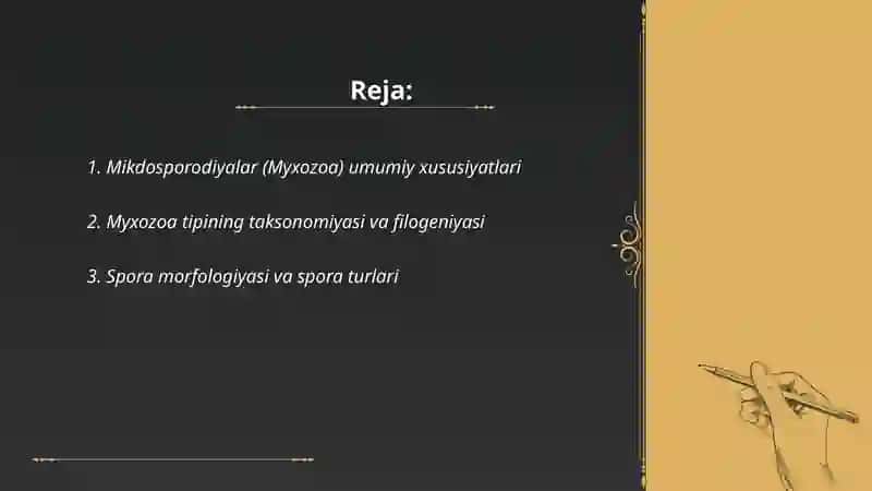 Mikdosporodiylar - Myxozoa tipi 2