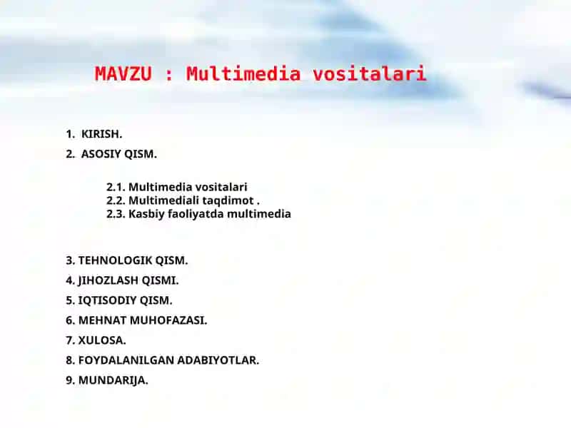 BITIRUV MALAKAVIY ISHI 2