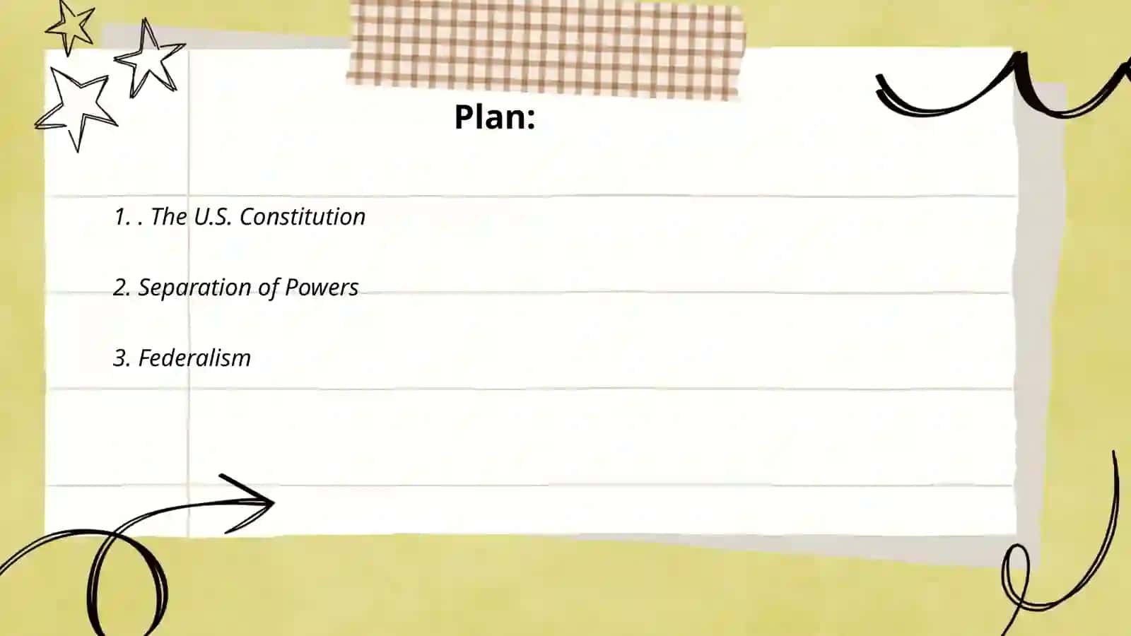 The Government and political life of USA 2
