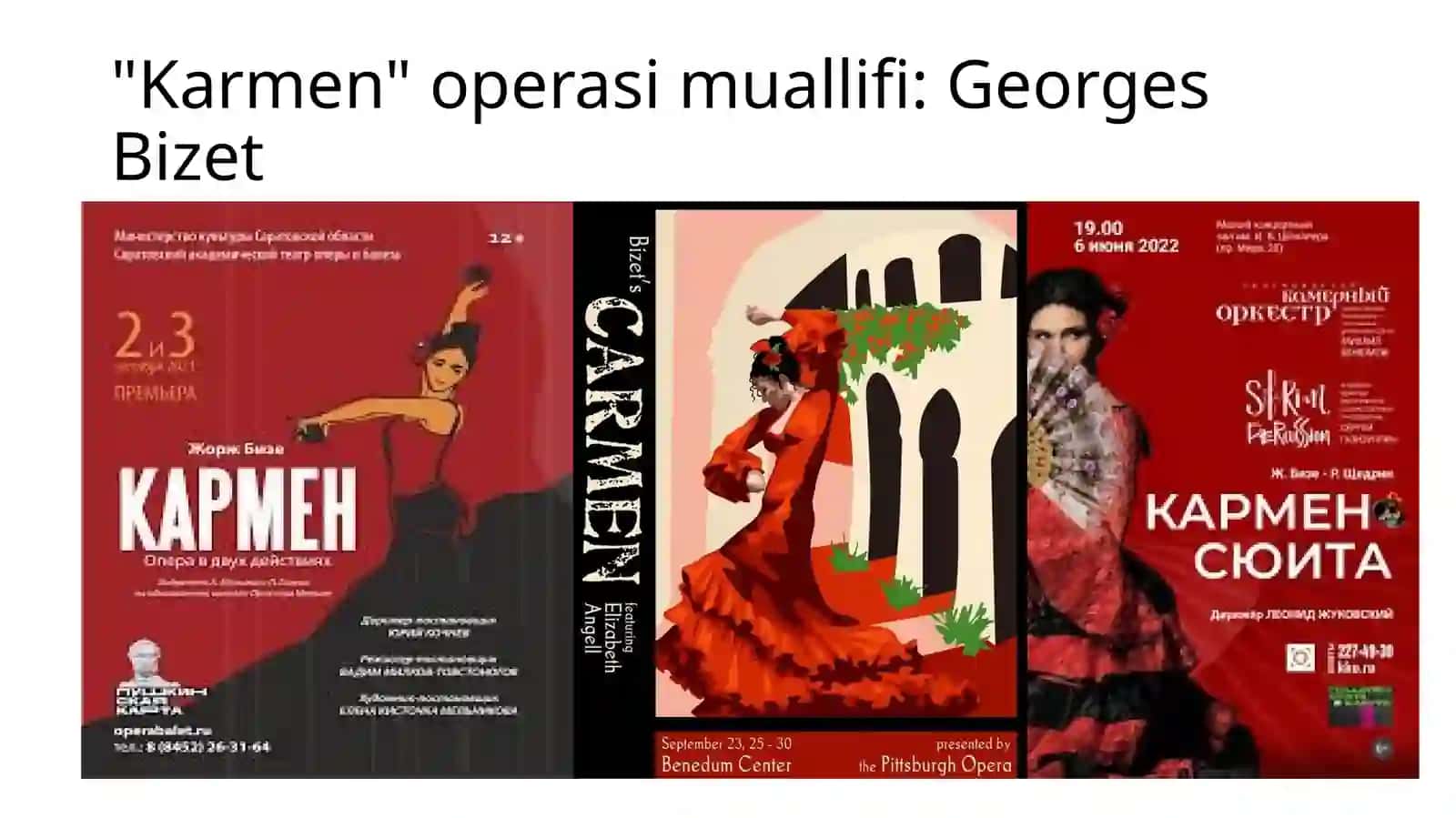 "Karmen" operasidan loyiha ishi 2