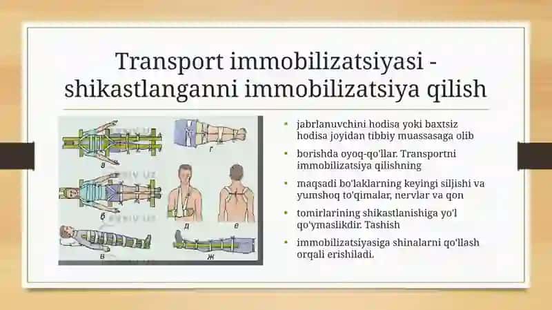 Transport immobilizatsiya 2