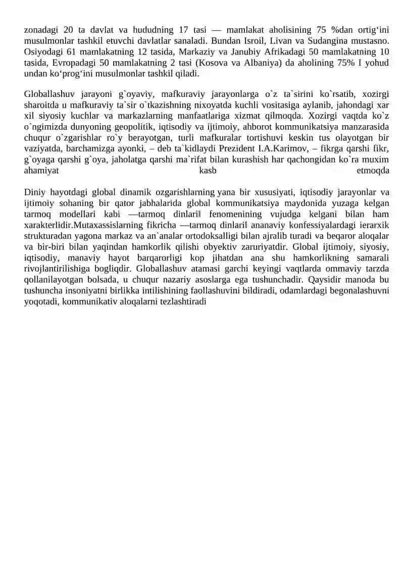 DIN MADANIYATI Fenomeni 2