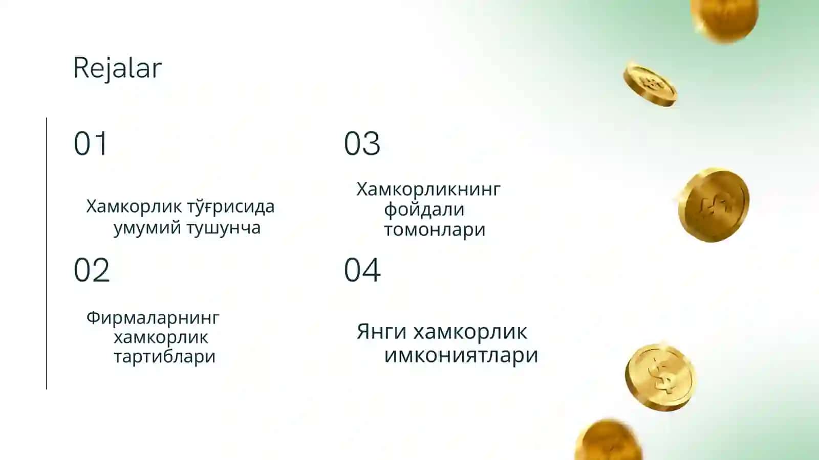 Хамкорликка асосланган фирмалар 2