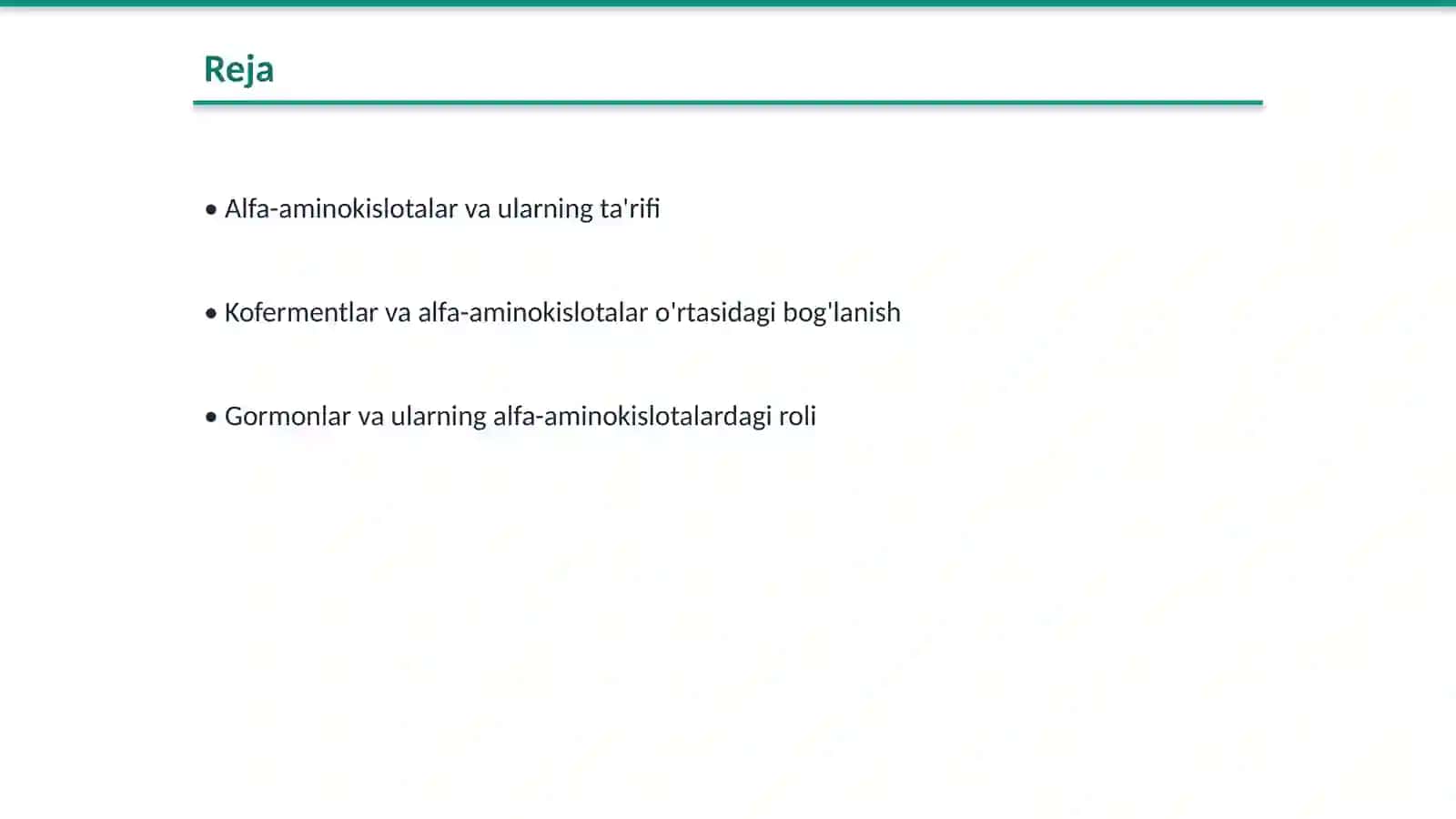 Alfa-Aminokislotalar - kofermentlar, gormonlar va vitaminlarning tarkibiy qismi sifatida 2
