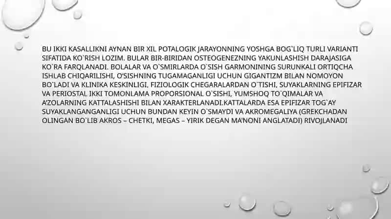 Akromegaliya va Gigantizm 2