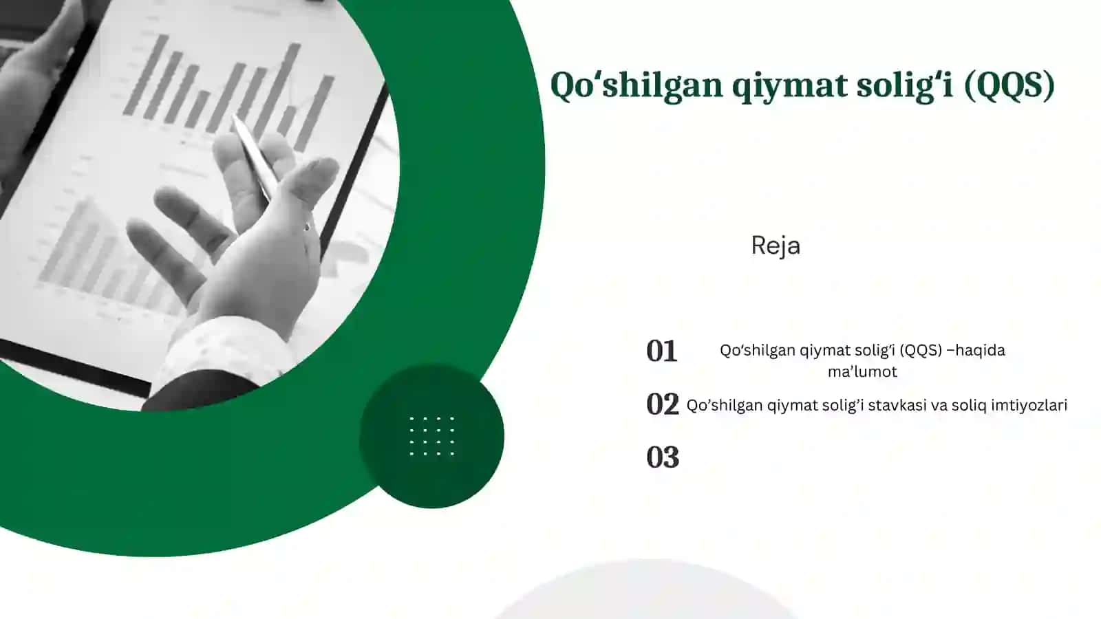 Qo’shilgan qiymat solig'i (QQS) 2