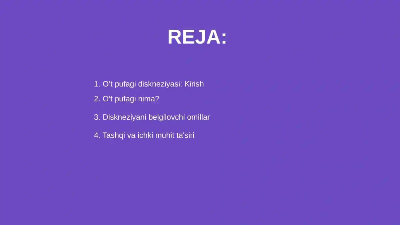 O’t pufagi diskneziyasi 2