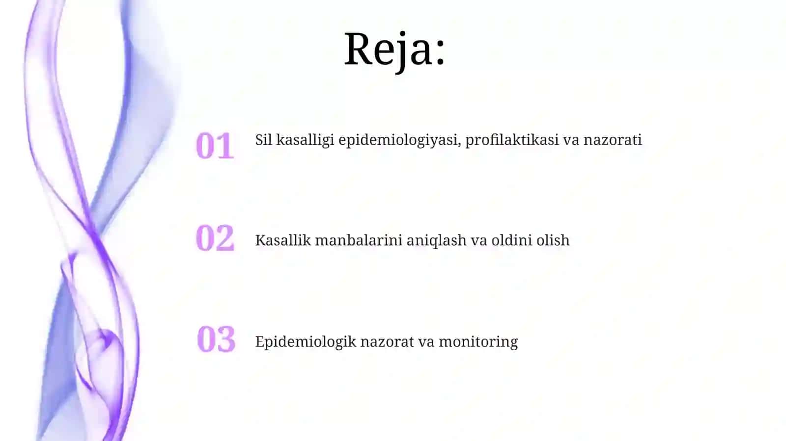 Sil kasalligi epidemiologiyasi, profilaktikasi va nazorati 2